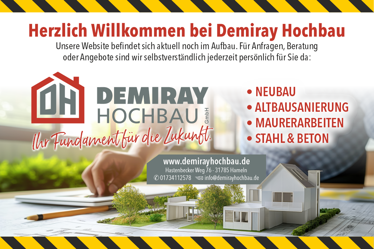 Demiray Hochbau - Website im Aufbau
